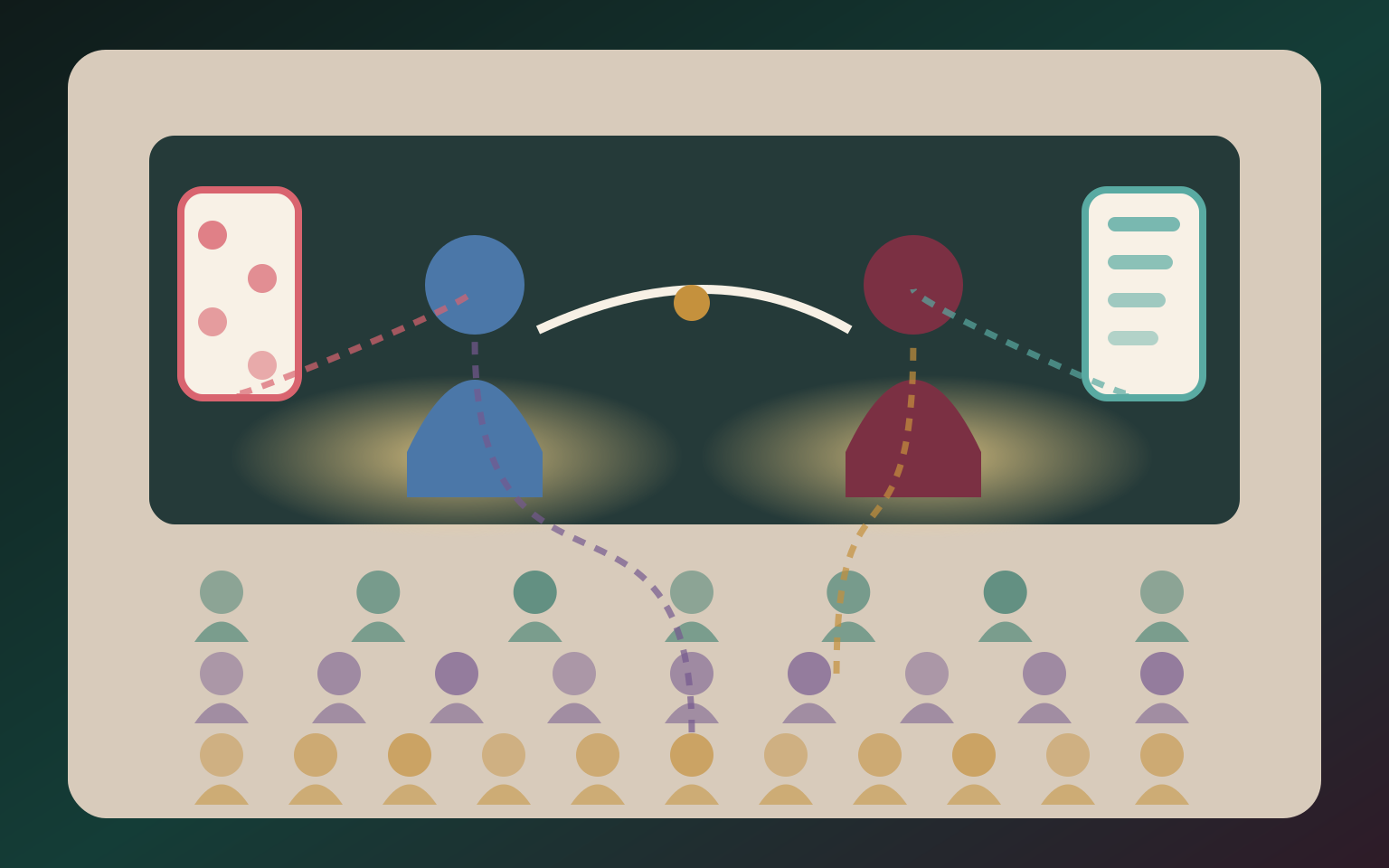 Illustration for Debate Is Not a Duel